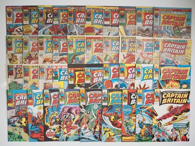 Lot 16 - CAPTAIN BRITAIN #1 to 39 - (39 in Lot) -...