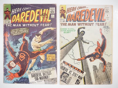 Lot 163 - DAREDEVIL #7 & 8 (2 in Lot) - (1965 - MARVEL)...