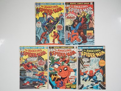 Lot 169 - AMAZING SPIDER-MAN #136, 139, 147, 150, 151 (5...
