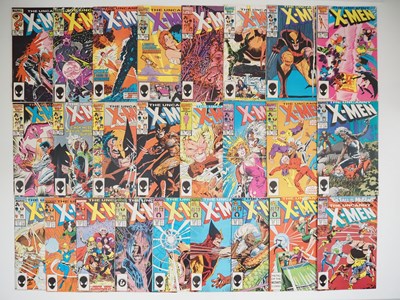 Lot 184 - UNCANNY X-MEN #201 to 225 (25 in Lot) -...