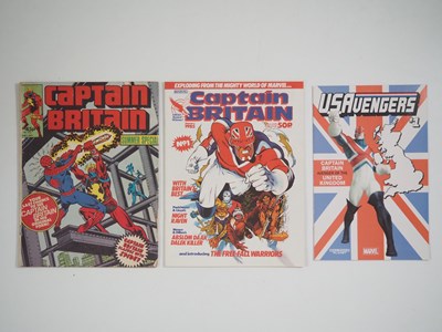 Lot 19 - CAPTAIN BRITAIN LOT (3 in Lot) - Includes...