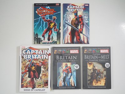Lot 20 - CAPTAIN BRITAIN LOT (5 in Lot) - Includes...