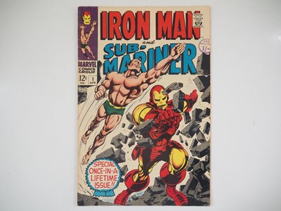 Lot 201 - IRON MAN & SUB-MARINER #1 (1968 - MARVEL) -...