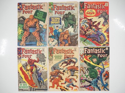 Lot 207 - FANTASTIC FOUR #51, 58, 62, 69, 73, 83 (6 in...