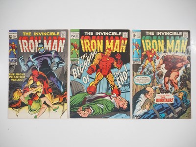 Lot 210 - IRON MAN #14, 17, 24 (3 in Lot) - (1969/1970 -...