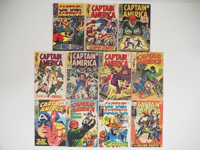 Lot 215 - CAPTAIN AMERICA #101, 102, 103, 104, 107, 108,...