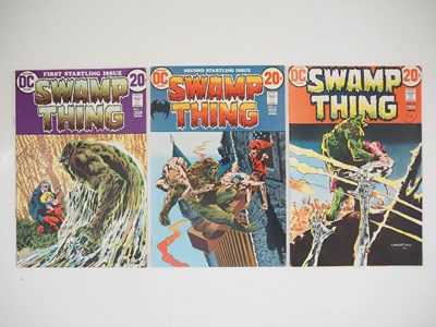 Lot 240 - SWAMP THING #1, 2, 3 (3 in Lot) - (1972/1973 -...
