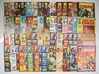 Lot 36 - THE SAVAGE SWORD OF CONAN MAGAZINE LOT (53 in...