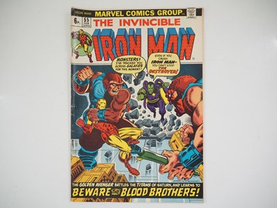 Lot 400 - IRON MAN #55 - (1973 - MARVEL - UK Price...