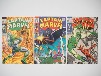 Lot 45 - CAPTAIN MARVEL #10, 11, 13 (3 in Lot) - (1969 -...