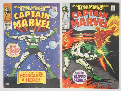 Lot 47 - CAPTAIN MARVEL #1 & 2 (2 in Lot) - (1968 -...