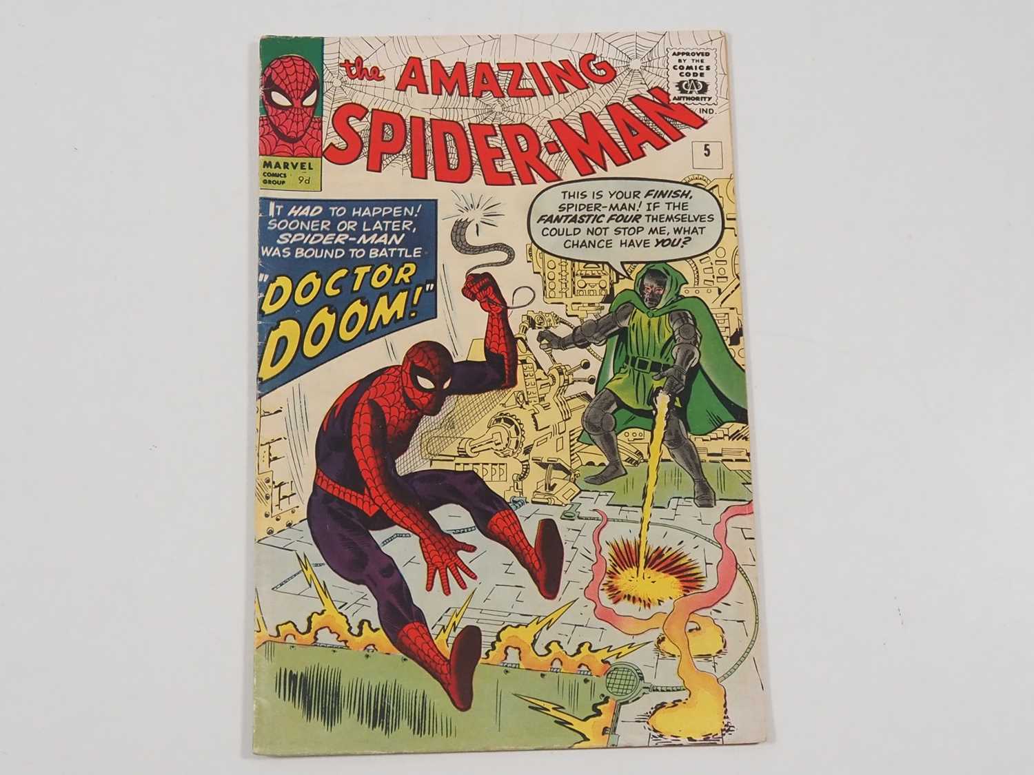 Lot 545 - AMAZING SPIDER-MAN #5 - (1963 - MARVEL - UK...