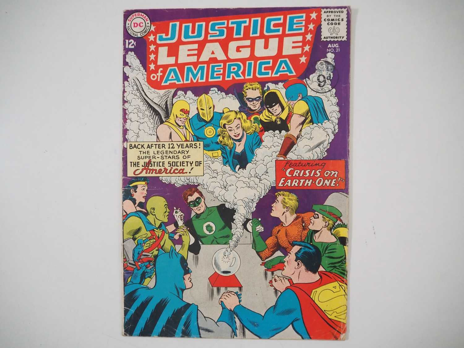 Lot 58 - JUSTICE LEAGUE OF AMERICA #21 (1963 - DC) - A...