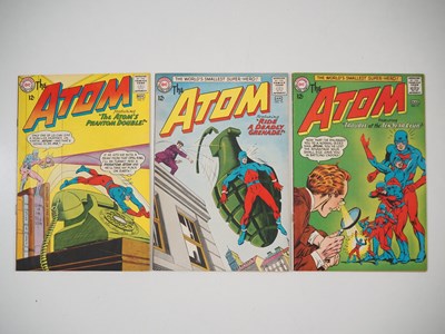 Lot 64 - ATOM #9, 10, 11 (3 in Lot) - (1963/1964 - DC) -...