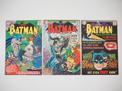 Lot 71 - BATMAN #178, 180, 184 (3 in Lot) - (1966 - DC)...