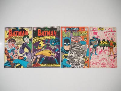 Lot 72 - BATMAN #186, 188, 198, 200 (4 in Lot) -...
