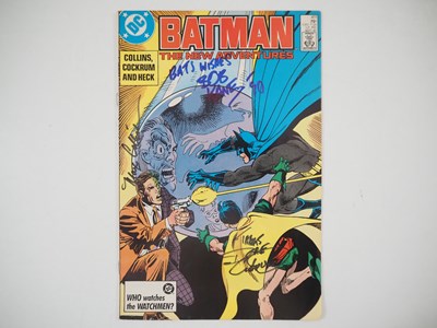 Lot 77 - BATMAN THE NEW ADVENTURES #411 - SIGNED -...