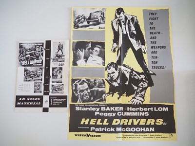 Lot 200 - HELL DRIVERS (1957) - A UK lift bill for the...