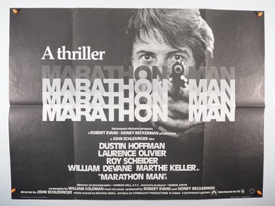 Lot 202 - MARATHON MAN (1976) - A UK Quad film poster...