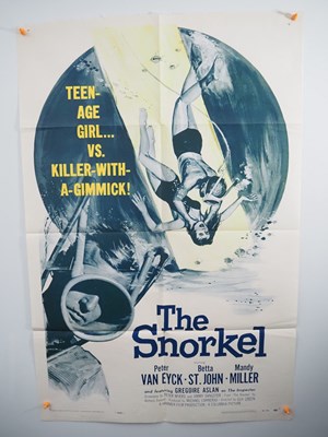 Lot 211 - THE SNORKEL (1958) - US one sheet - some edge...