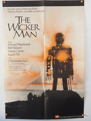 Lot 212 - THE WICKER MAN (1973) - A UK one sheet...