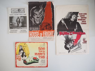 Lot 217 - A collection of horror film related...