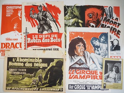 Lot 224 - A selection of mainly horror related Belgian...