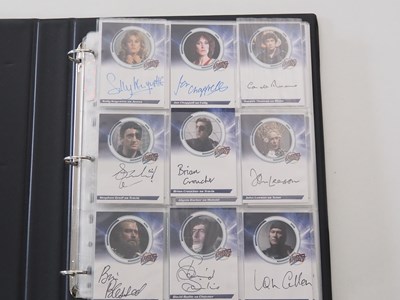 Lot 23 - BLAKES SEVEN - An official binder of modern...