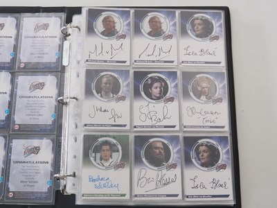 Lot 23 - BLAKES SEVEN - An official binder of modern...