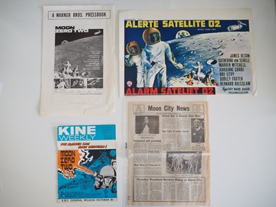 Lot 283 - MOON ZERO TWO (1969) A US pressbook, newspaper...