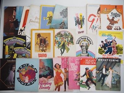 Lot 325 - A selection of music related film brochures to...