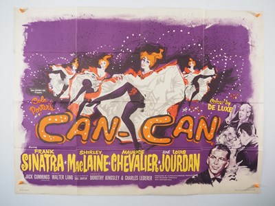 Lot 328 - CAN-CAN(1960) A UK Quad film poster for this...
