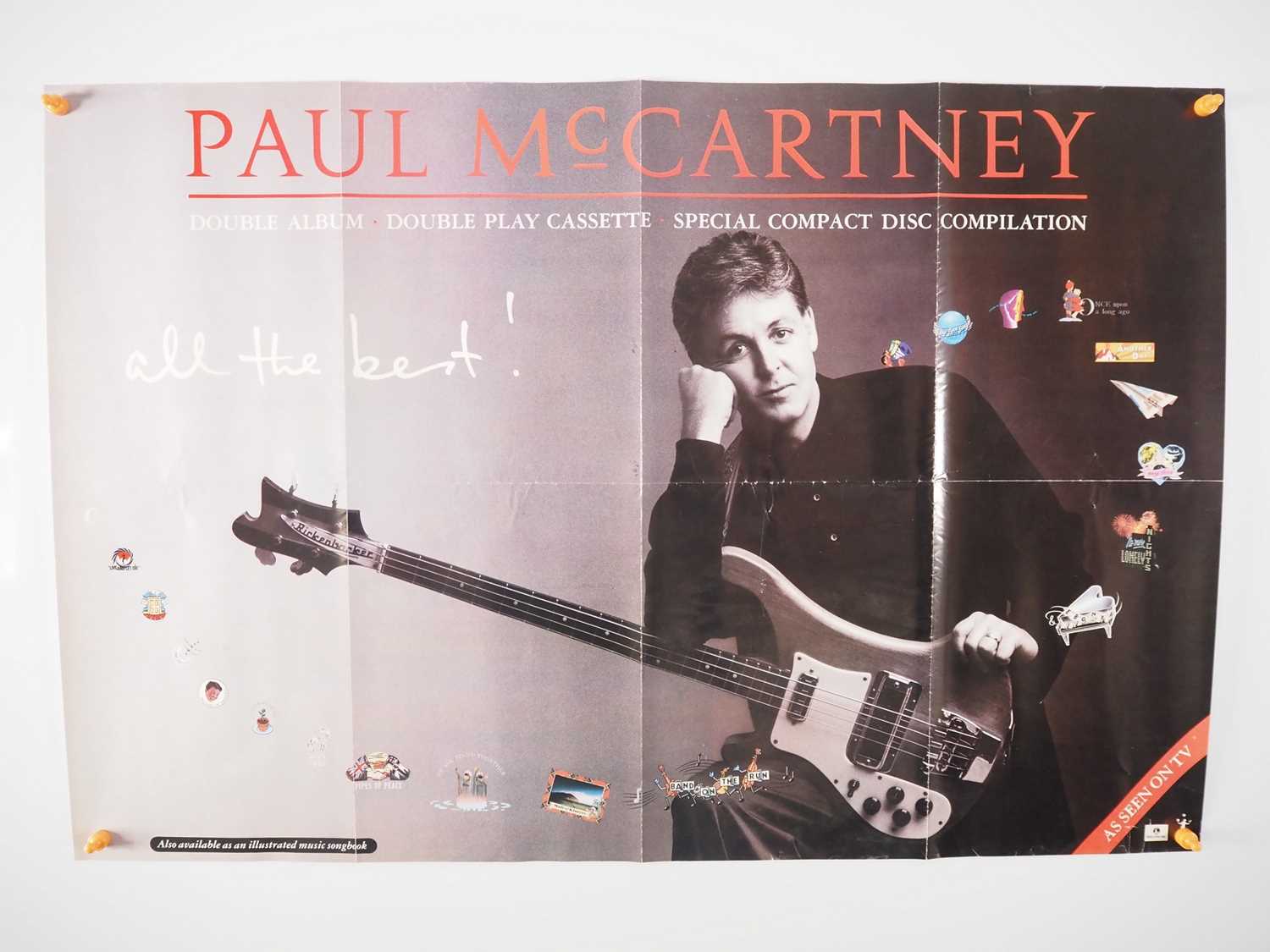 Lot 384 - PAUL MCCARTNEY 'All the Best!' (1987) -