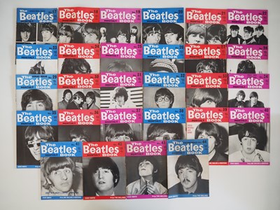 Lot 394 - THE BEATLES BOOK - issues #17- 44 of the fan...