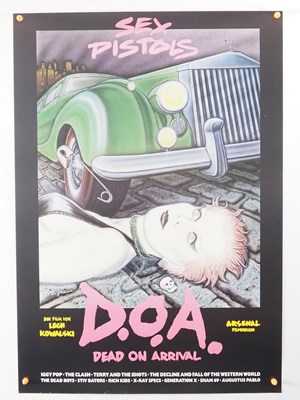 Lot 408 - THE SEX PISTOLS: D.O.A. (1980) German A1 film...