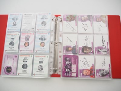 Lot 50 - AVENGERS: An official binder of modern trading...