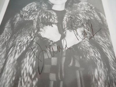 Lot 64 - A pair of signed black/white 12cm x 16.5cm...