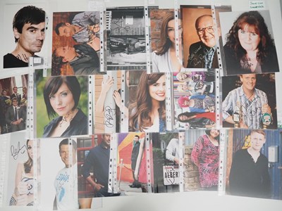 Lot 70 - A selection of signed photographs comprising:...