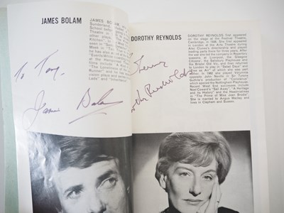 Lot 76 - A large quantity of bound theatre programmes...