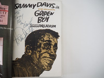 Lot 76 - A large quantity of bound theatre programmes...