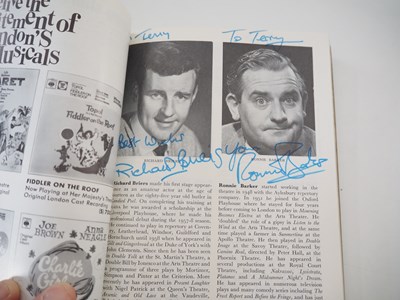 Lot 76 - A large quantity of bound theatre programmes...