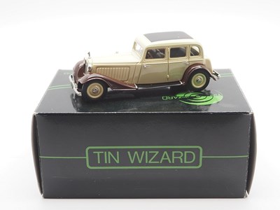 Lot 6 - A 1:43 scale TIN WIZARD hand built model of a...