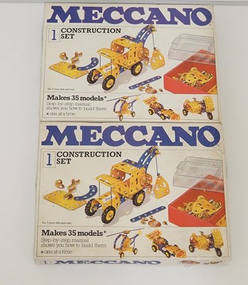 Lot 102 - A pair of MECCANO No.1 Construction Sets from...