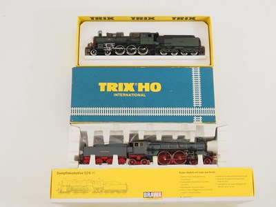 Lot 155 - A pair of HO gauge Bavarian outline steam...