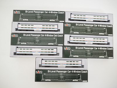 Lot 159 - A group of KATO HO gauge American outline...