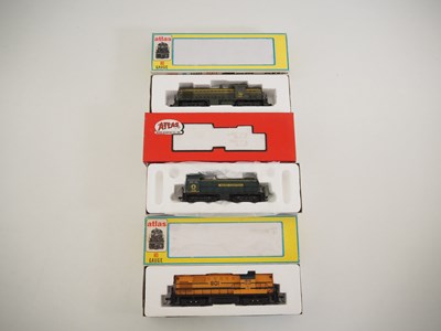 Lot 164 - A group of ATLAS HO gauge American outline...