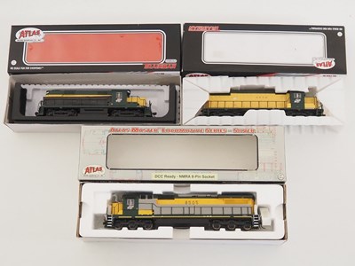 Lot 167 - A group of ATLAS HO gauge American outline...