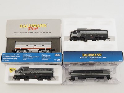 Lot 187 - A group of HO gauge American outline diesel...