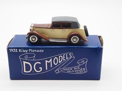 Lot 20 - A group of hand built 1:43 scale white metal...