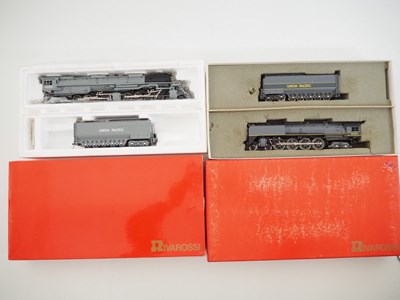 Lot 254 - A pair of RIVAROSSI HO gauge American outline...